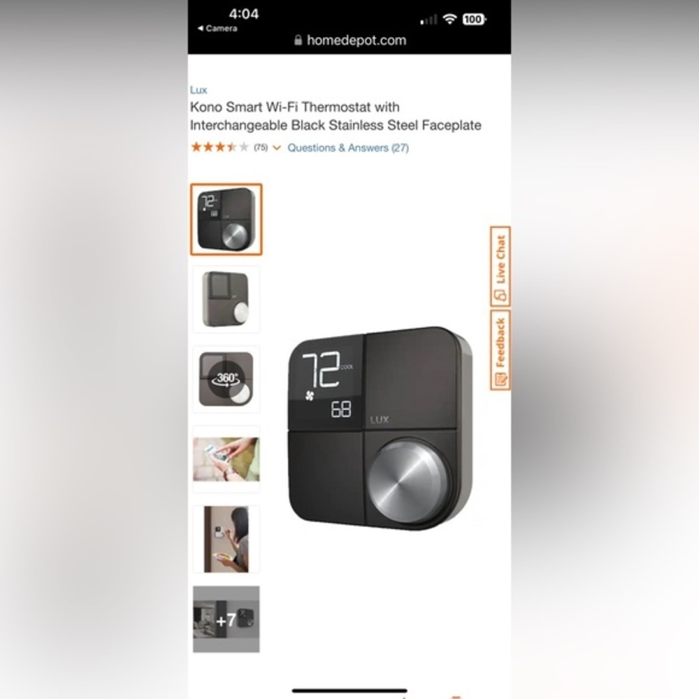 Smart Thermostat​​​
